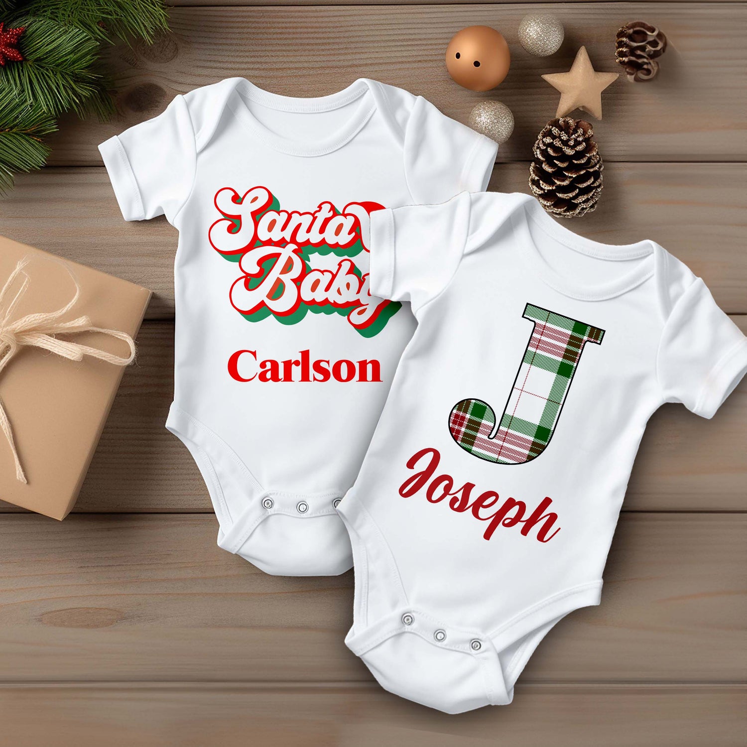 Christmas Baby Onesies