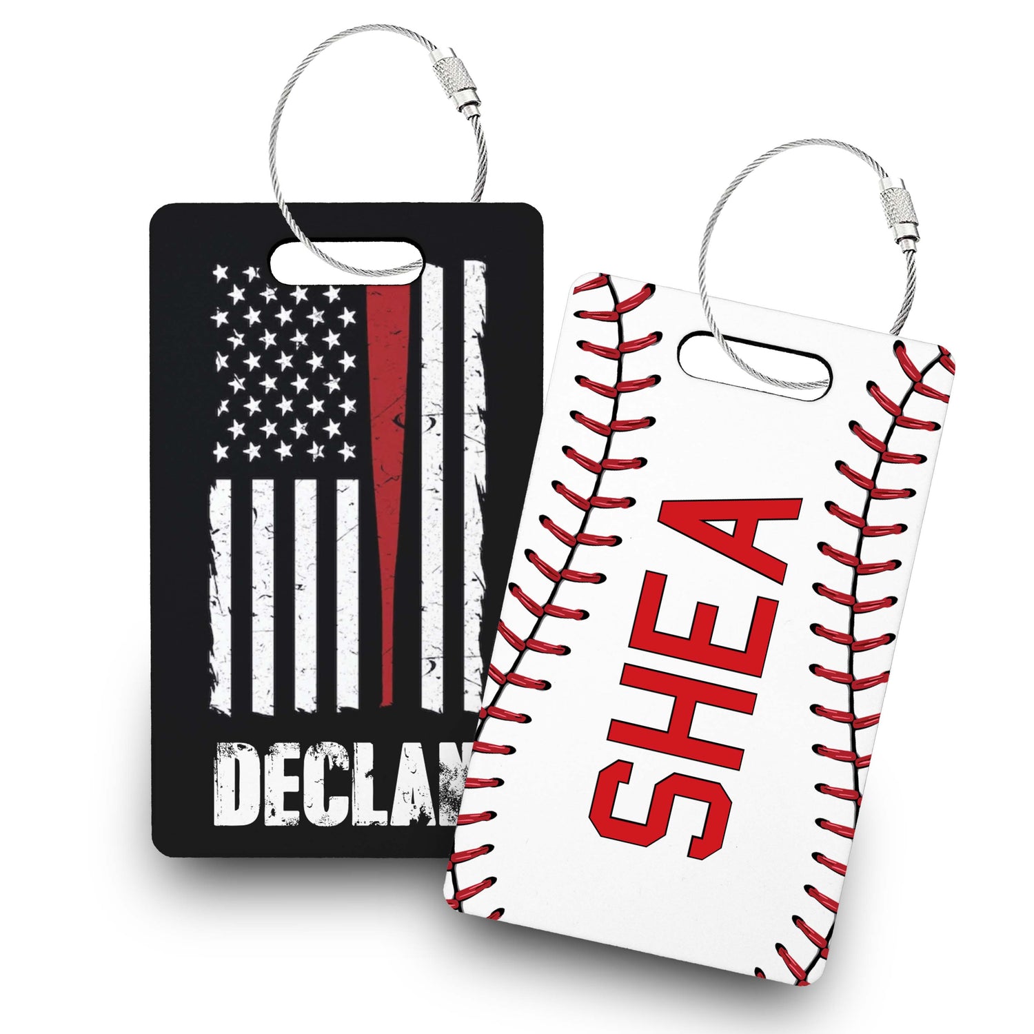 Baseball Bag Tags