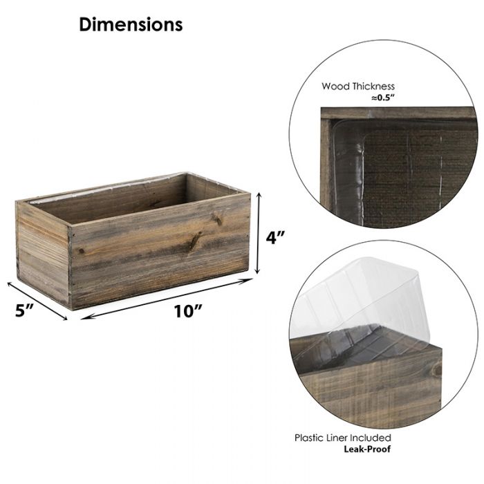 Wood Planter Box | Let Love Grown