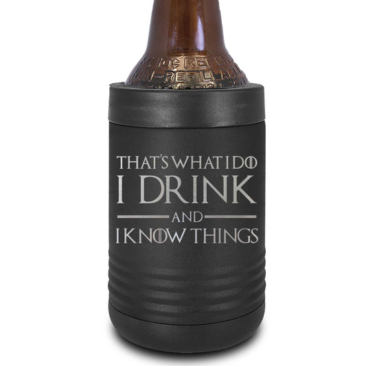 Metal Can Cooler | I Drink I Know Things