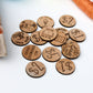 Wood Easter Egg Tokens