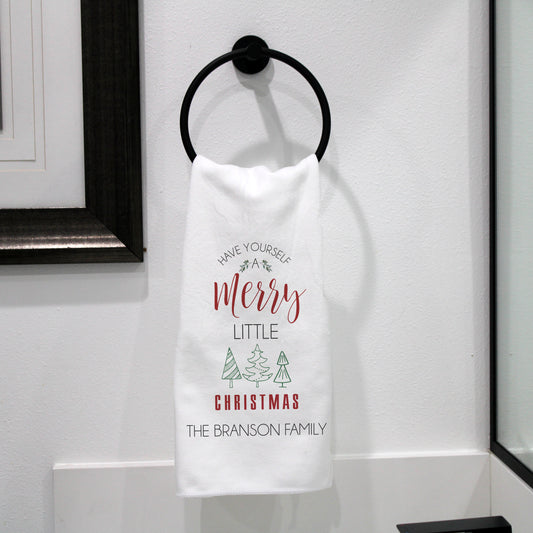 Personalized Christmas Towels | The Greene Family