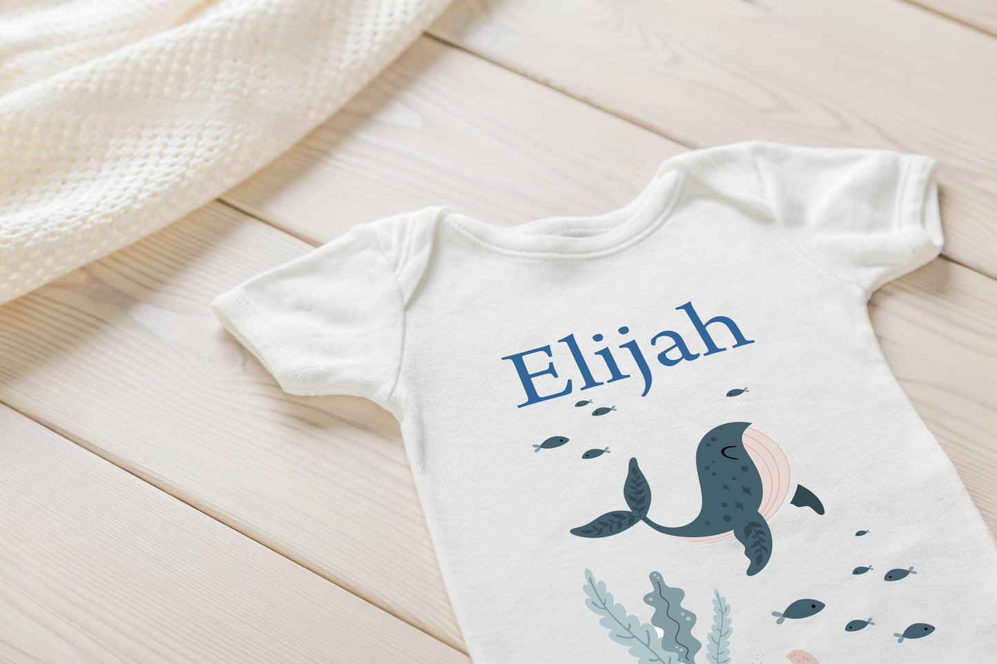 Personalized Christmas Onesies | Addison