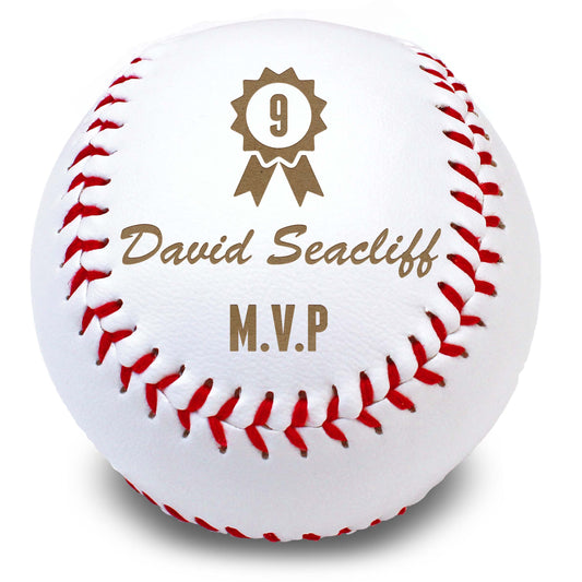 Personalized Leather Baseballs | MVP