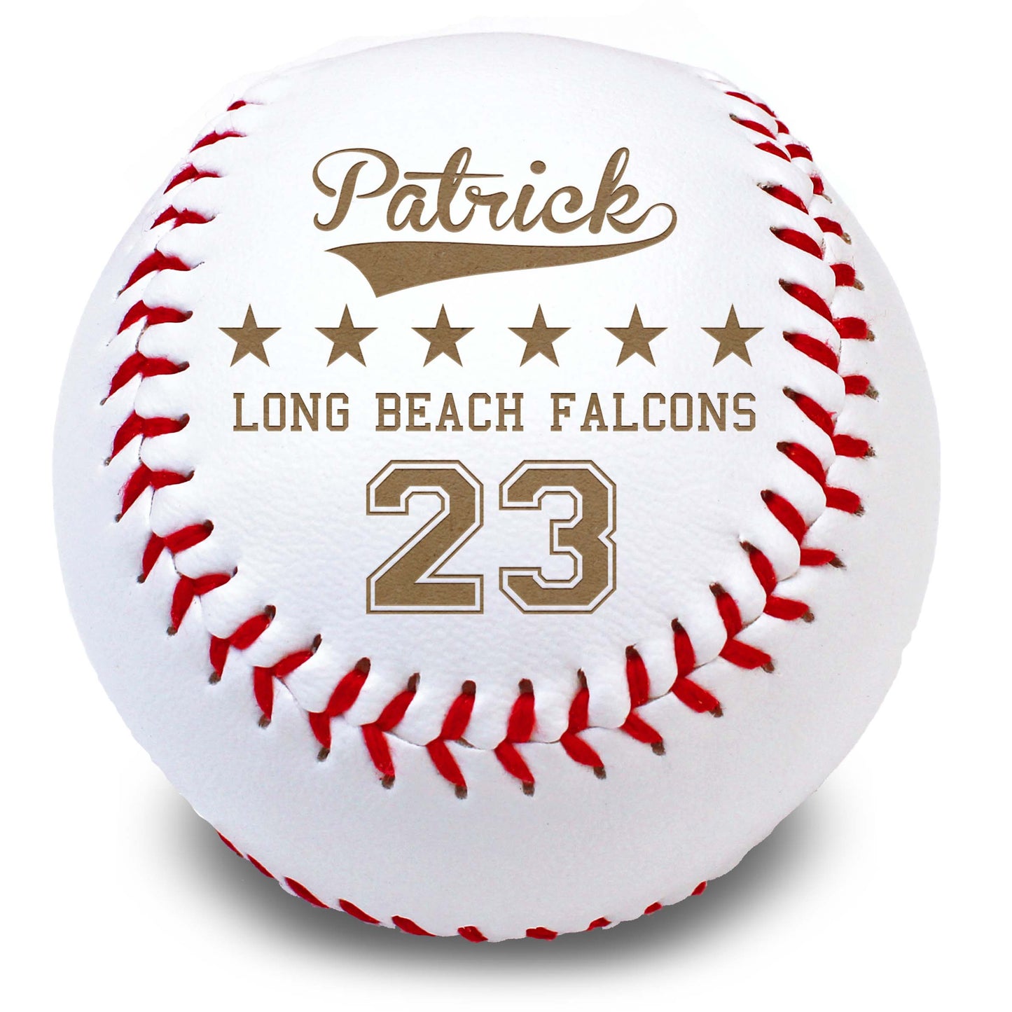 Personalized Leather Baseballs | Patrick