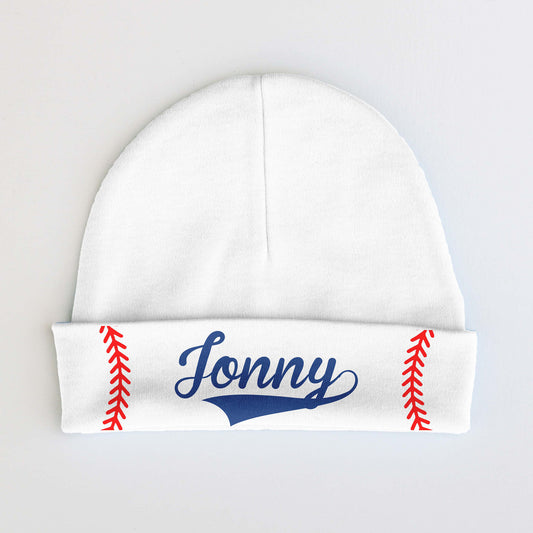 Personalized Baby Beanie | Baseball