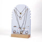 Personalized Jewelry Stands | Arch Neck Multi