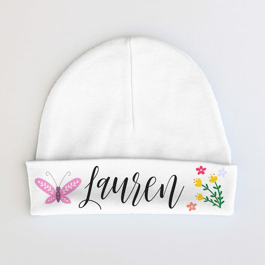 Personalized Baby Beanie | Butterfly