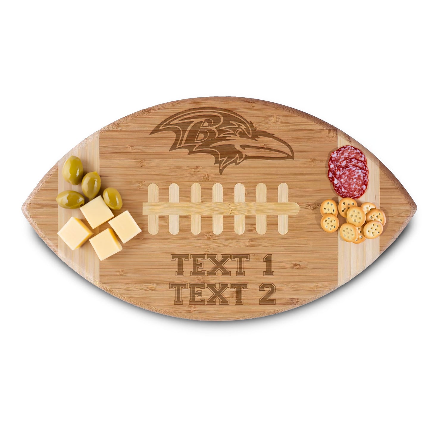 Personalized Football Cutting Board | NFL Team Logo