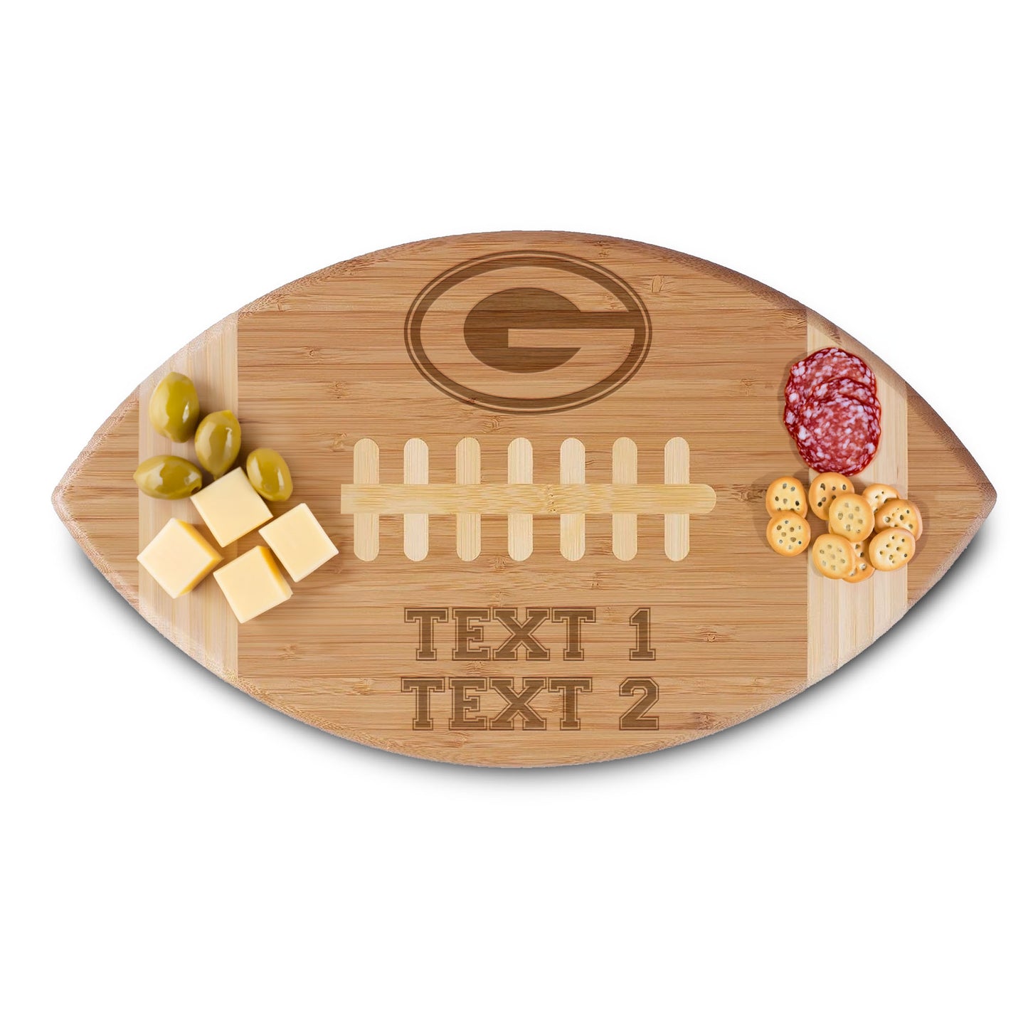Personalized Football Cutting Board | NFL Team Logo