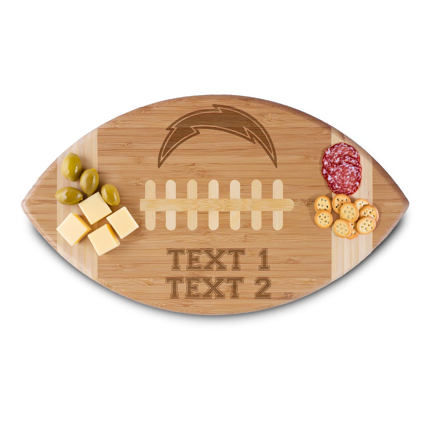 Personalized Football Cutting Board | NFL Team Logo
