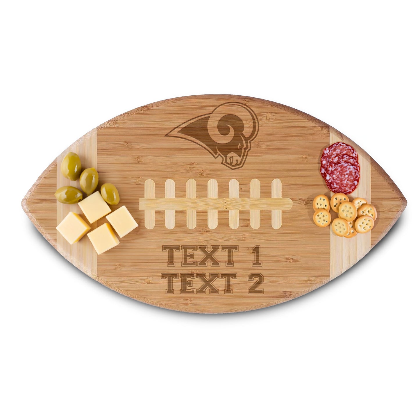 Personalized Football Cutting Board | NFL Team Logo