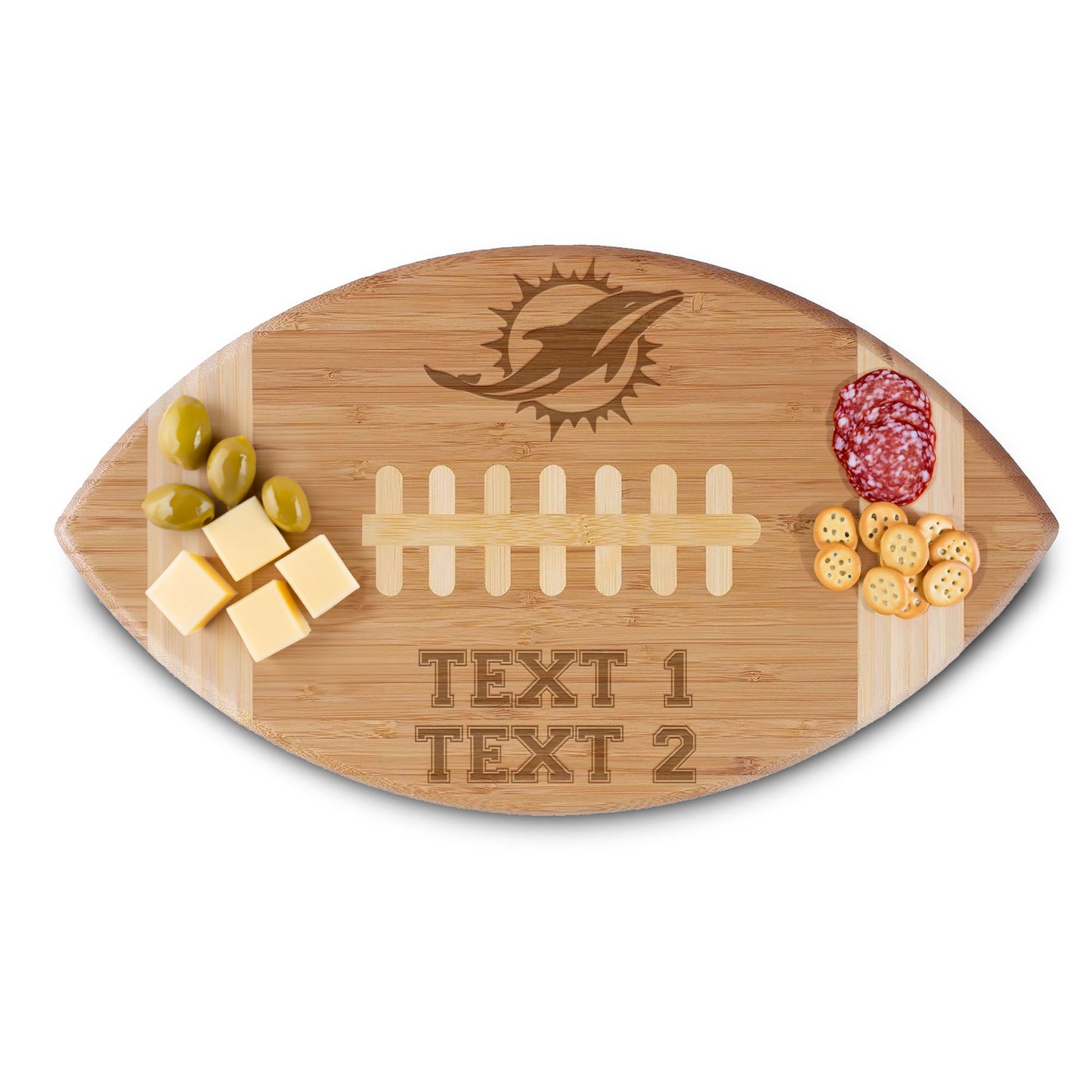 Personalized Football Cutting Board | NFL Team Logo