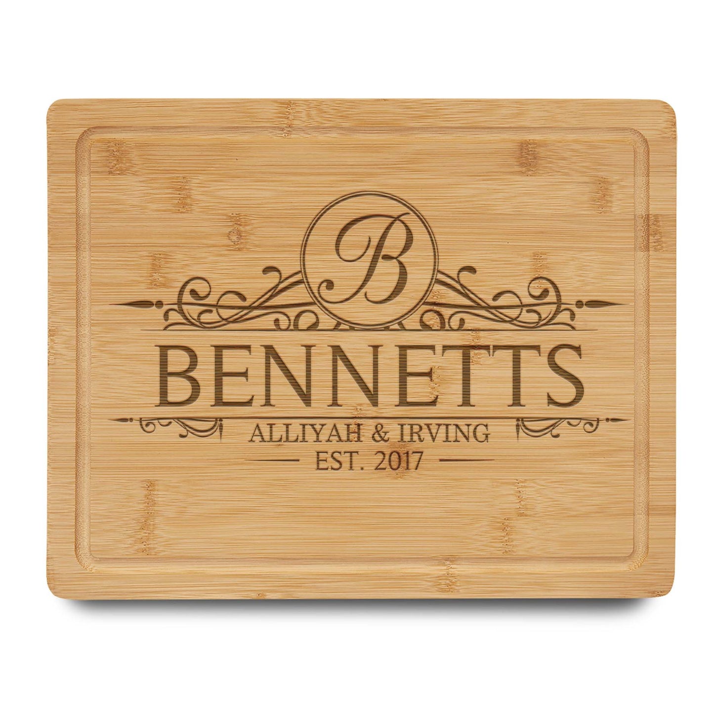 Personalized Cutting Board | Bamboo 12" x 9"