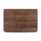 Personalized Cutting Board | Walnut 6" x 9"