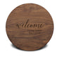 Personalized Cutting Board | Walnut Round 13" x 13"