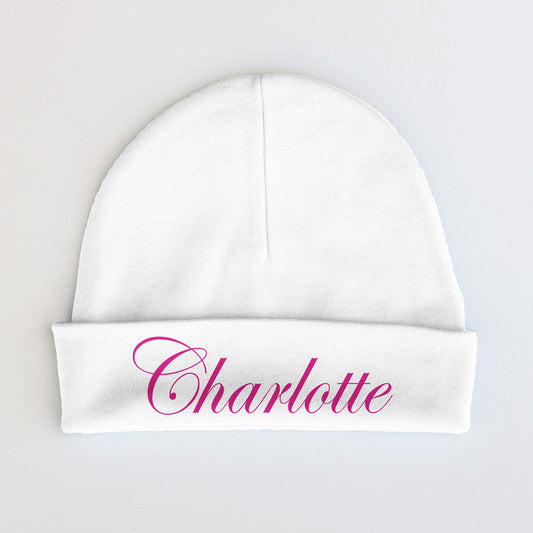 Personalized Baby Beanie | Charlotte