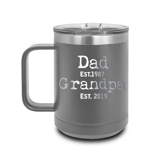 Metal Coffee Mugs | Dad/Grandpa