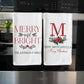 Personalized Christmas Towels | The Greene Family