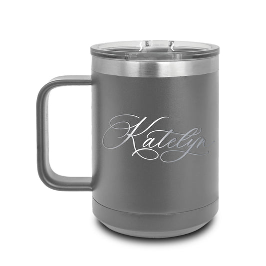Metal Coffee Mugs | Katelyn