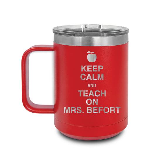 Metal Coffee Mugs | Keep Calm