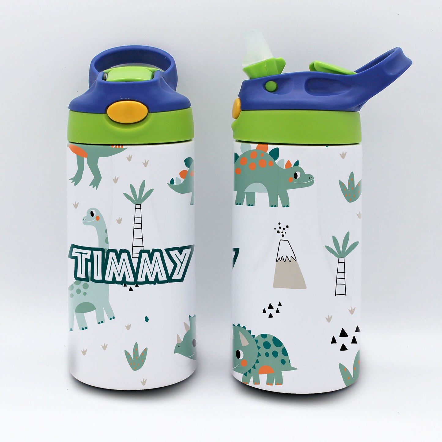 Personalized Kid's Water Bottle | Dinosaur