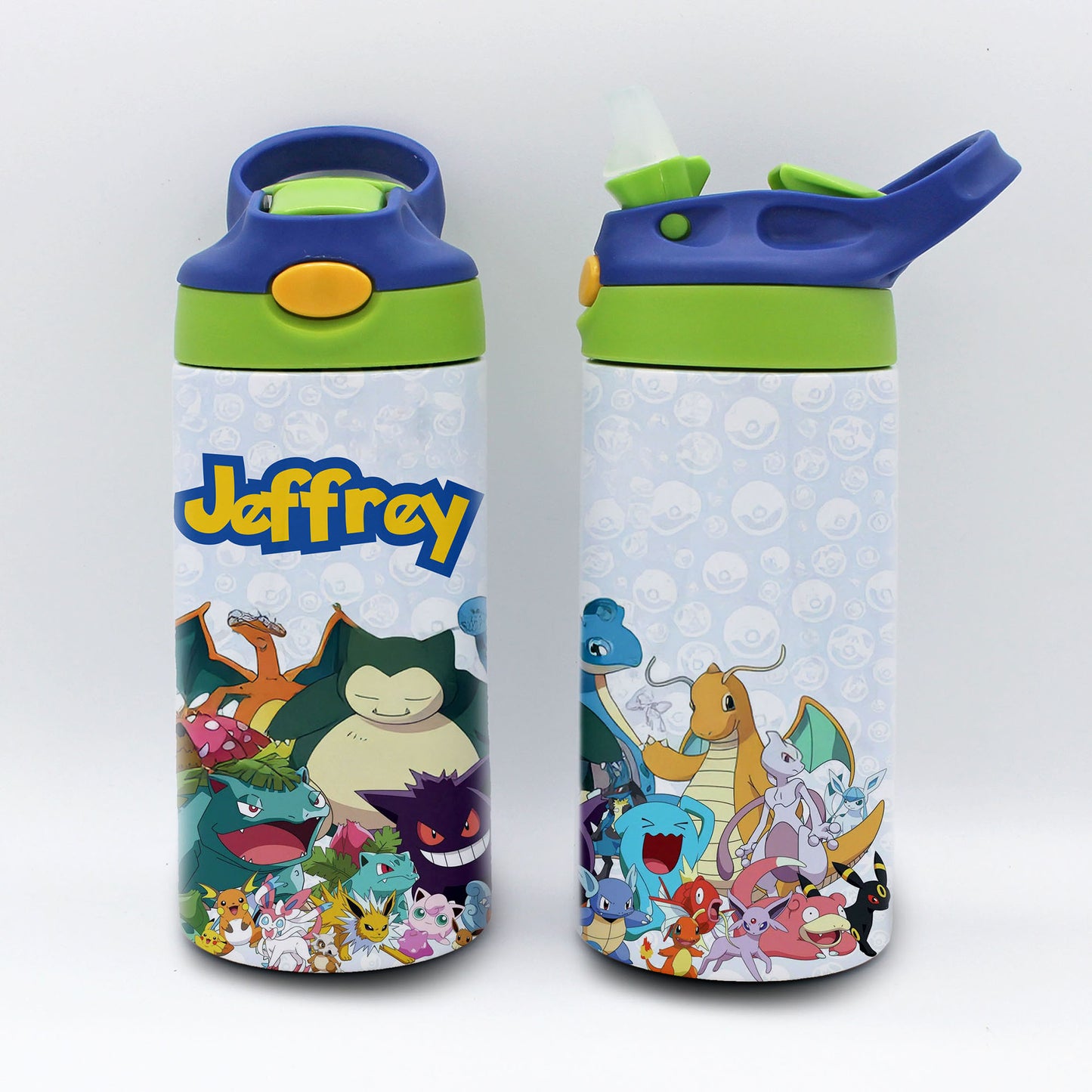 Personalized Kid's Water Bottle | Pokemon