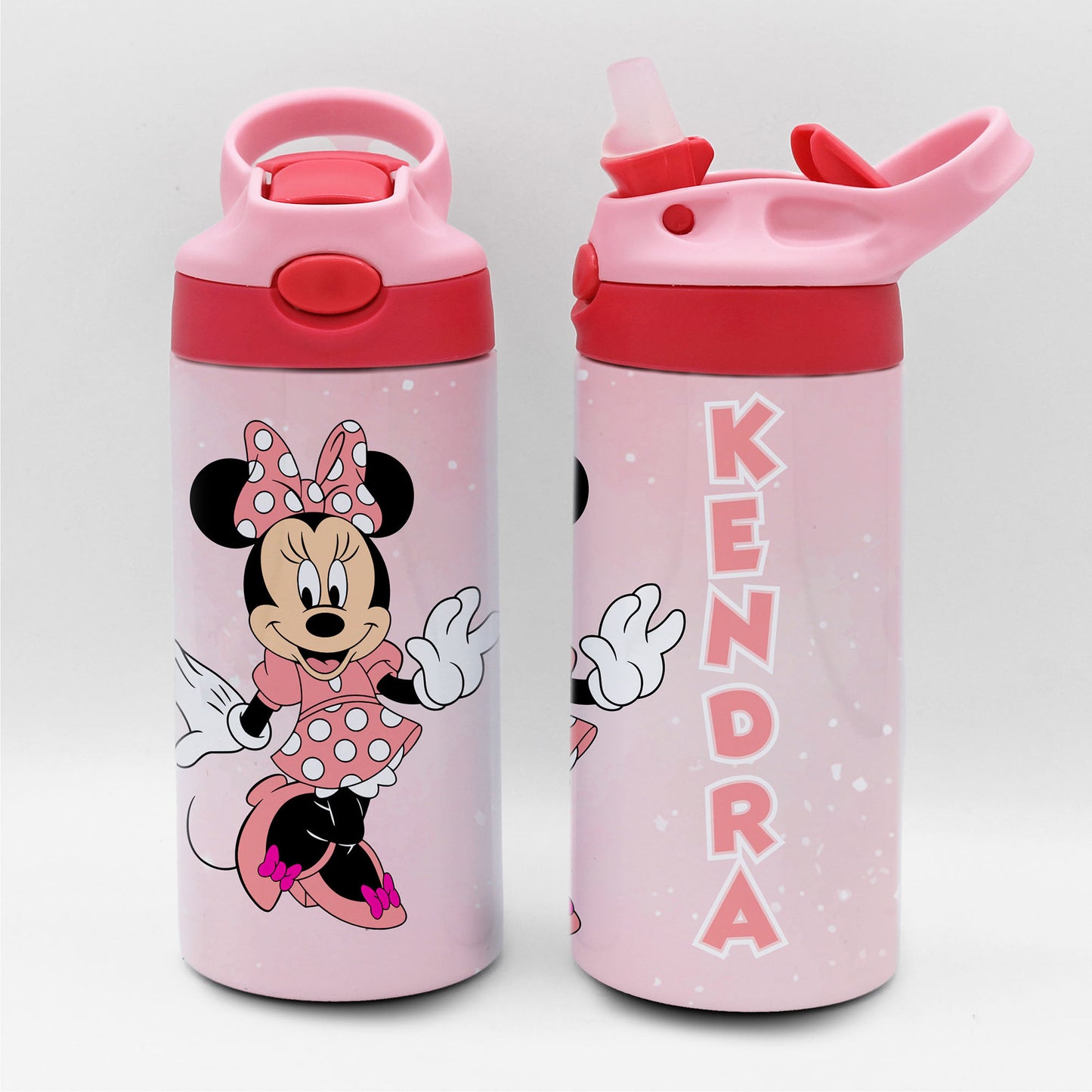Personalized Kid's Water Bottle | Minnie Mouse