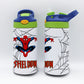 Personalized Kid's Water Bottle | Spiderman