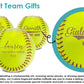 Personalized Leather Softball | Softball Cross Bat