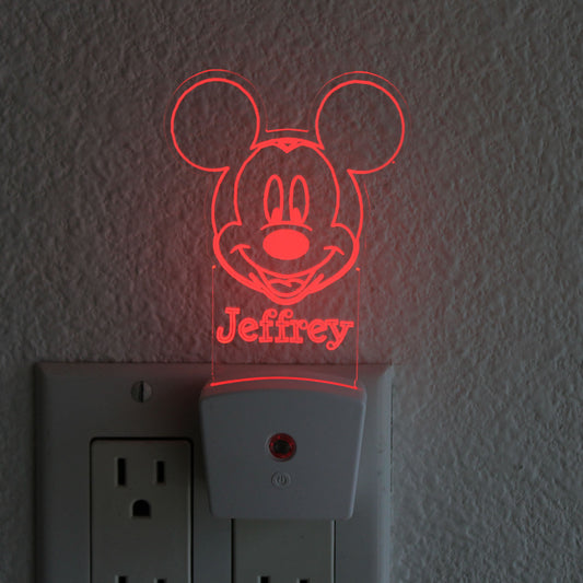Kid's Night Light Wall Plug | Mickey