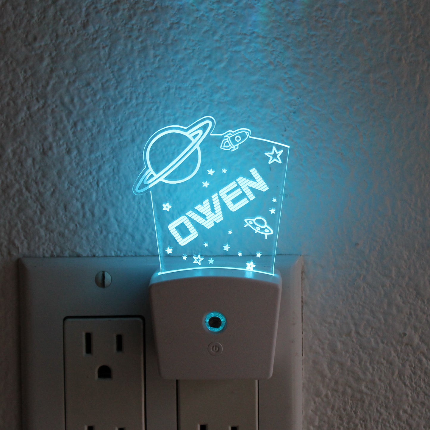 Kid's Night Light Wall Plug | Space
