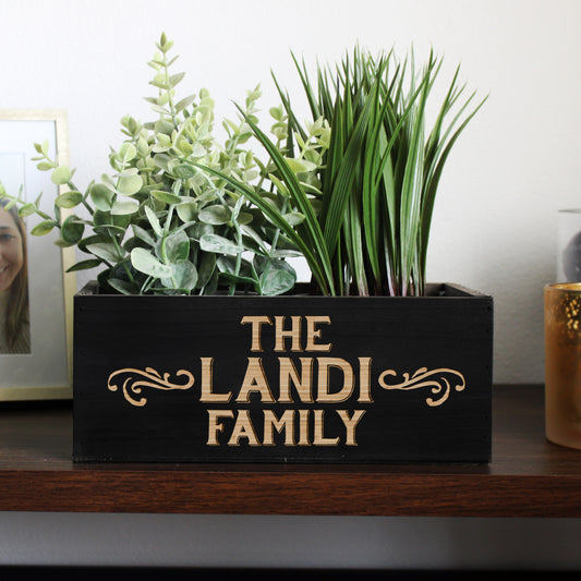 Wood Planter Box | Landi Family
