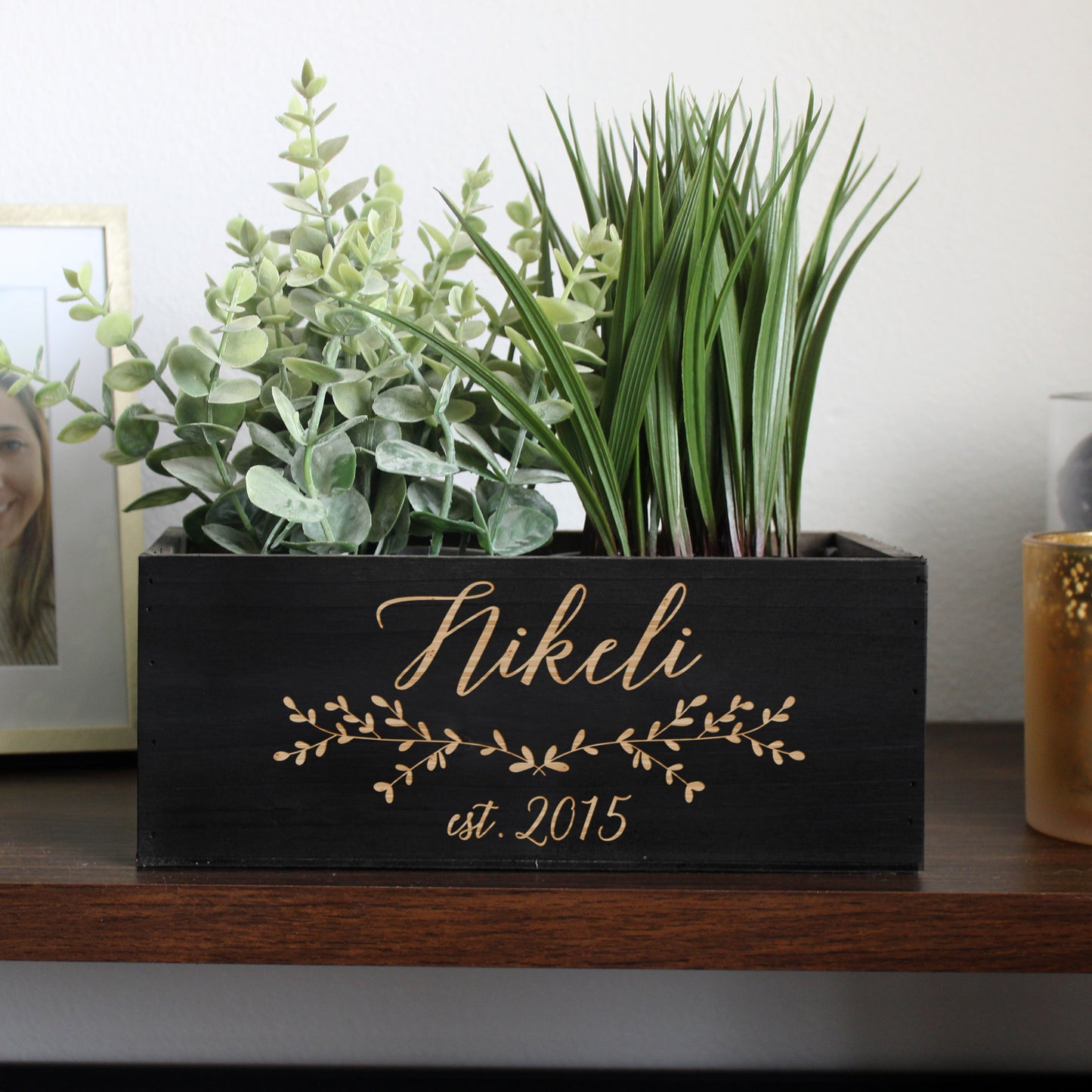 Wood Planter Box | Nikeli