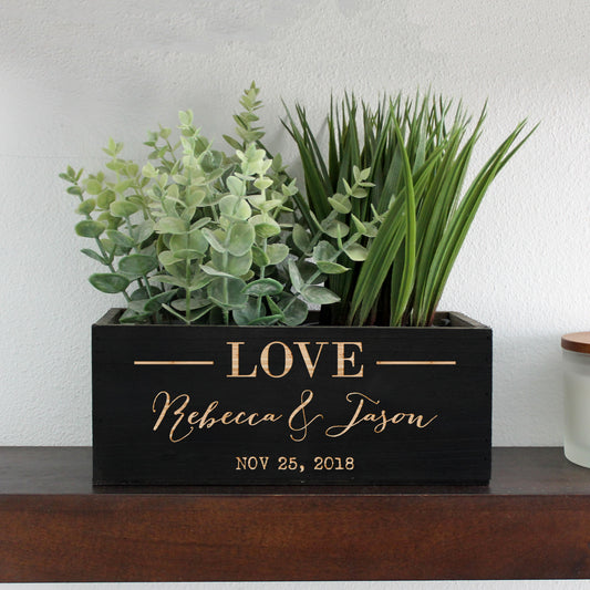 Wood Planter Box | LOVE