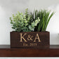 Wood Planter Box | K & A