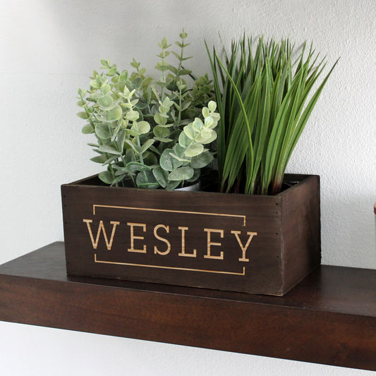 Wood Planter Box | Wesley