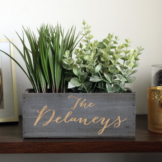 Wood Planter Box | Delaneys