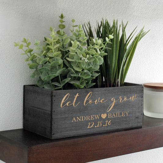 Wood Planter Box | Let Love Grown