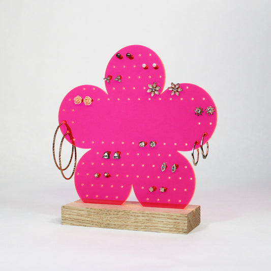 Personalized Jewelry Stands | Flower