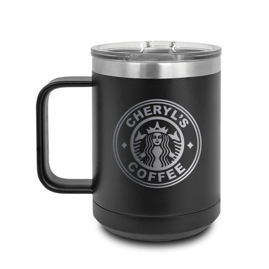Metal Coffee Mugs | Cheryl's Coffee