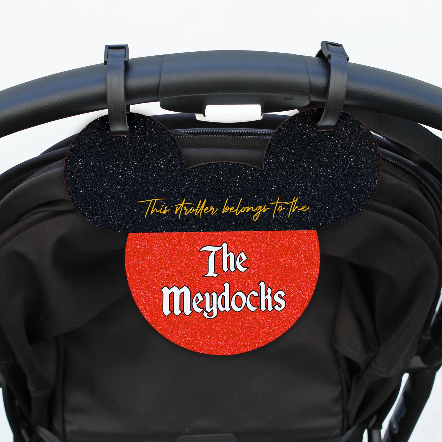 Stroller Name Sign | Mickey