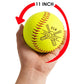 Personalized Leather Softball | Softball Cross Bat