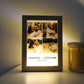 Night Light Photo Frame with Warm Light | Horizontal