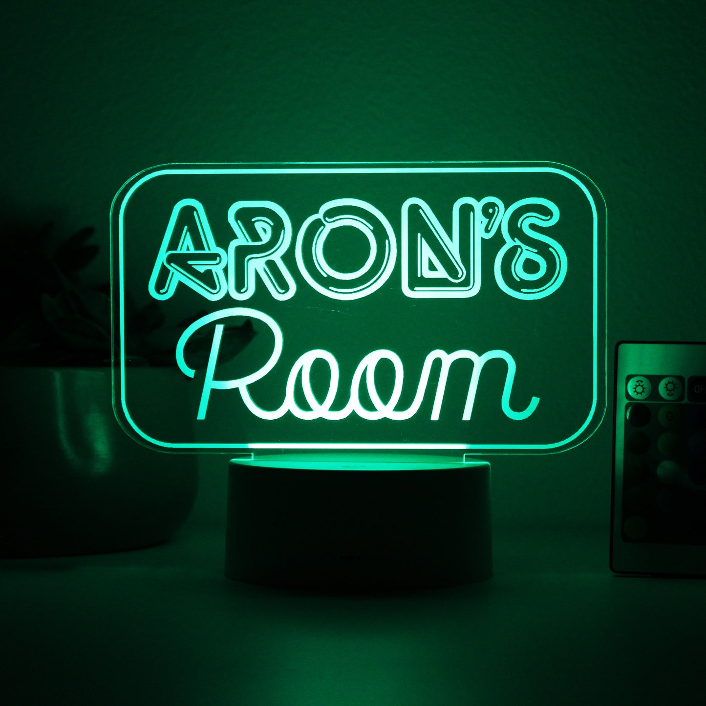 Personalized Children's Night Lights | Aaron's Room