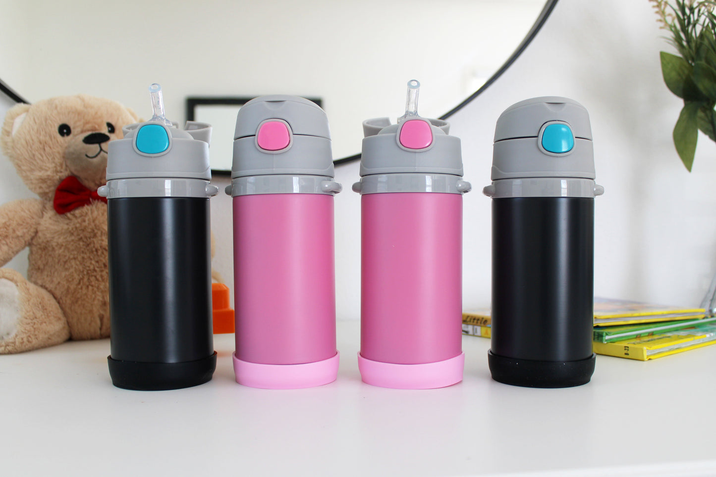 Kid's Metal Tumbler | Emoji Heart Eyes