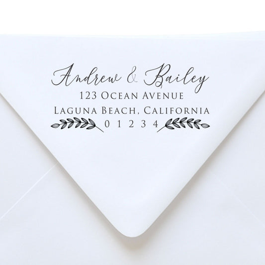 Return Address Self Inking Stamp | Andrew & Bailey