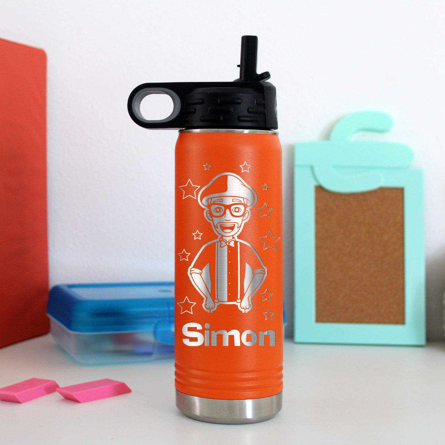 20 oz. Kid's Metal Water Bottle | Blippi