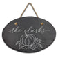 Slate Outdoor Address Sign | The Clarks