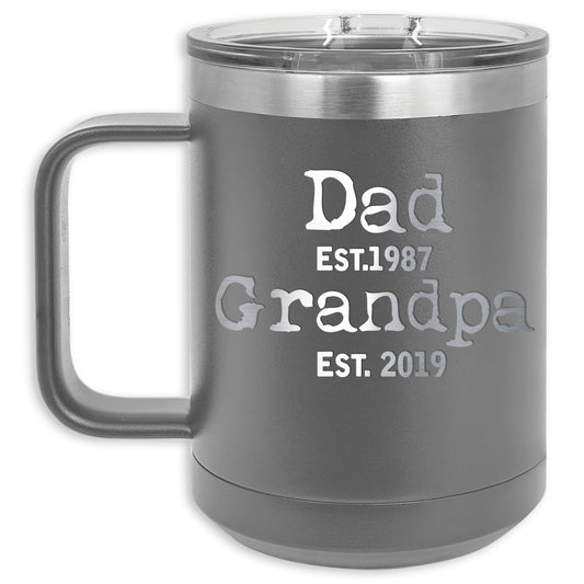 Metal Coffee Mugs | Dad/Grandpa